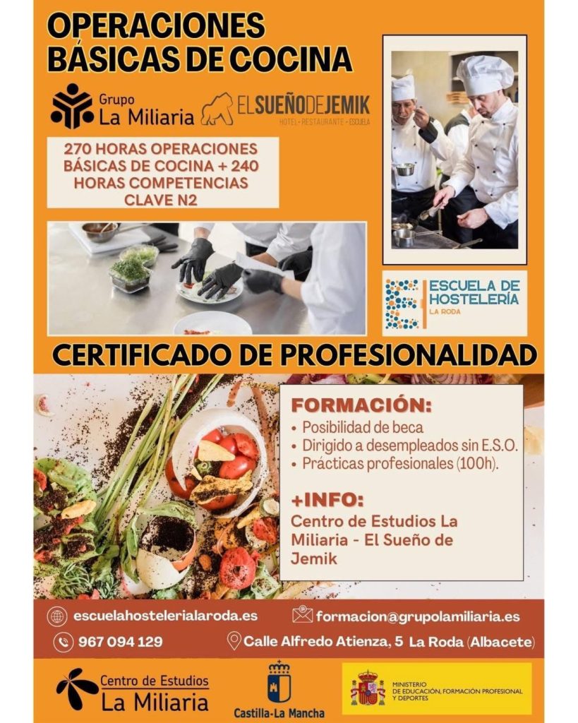Operaciones basicas de cocina