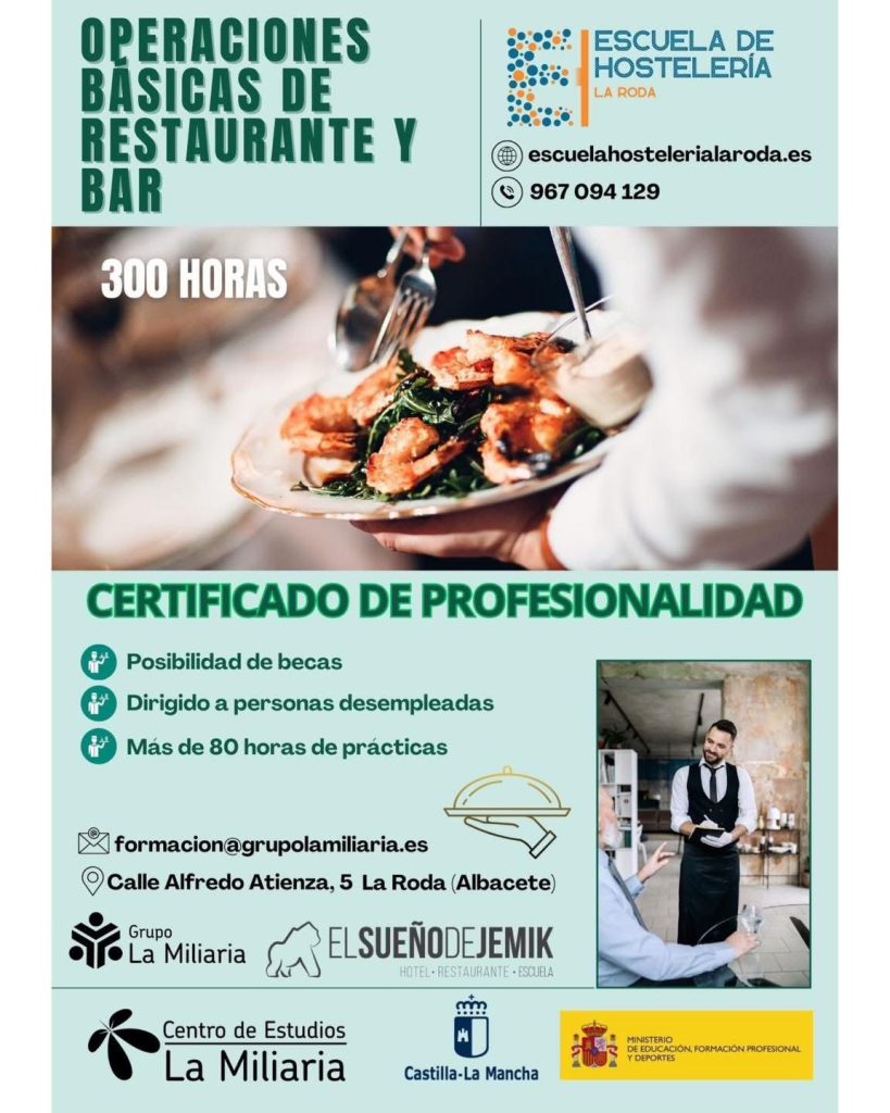 Operaciones basicas de restaurante y bar